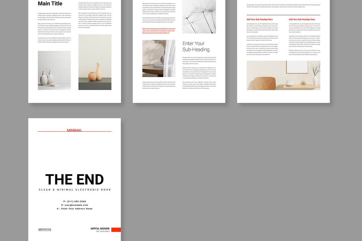 E-Book Template, an UI Kit Template by ContestDesign (Photo 5 of 5)