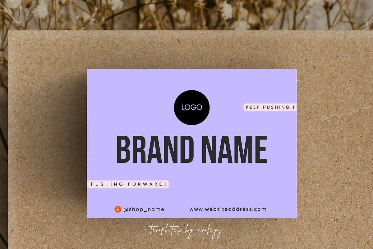 Fitness & Wellness Thank You Card, a Card Template by Elegant_Studio44 (Photo 4 of 6)