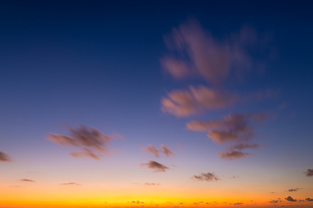 Sky with clouds during sunset, a Background Photo by Landscape and travel