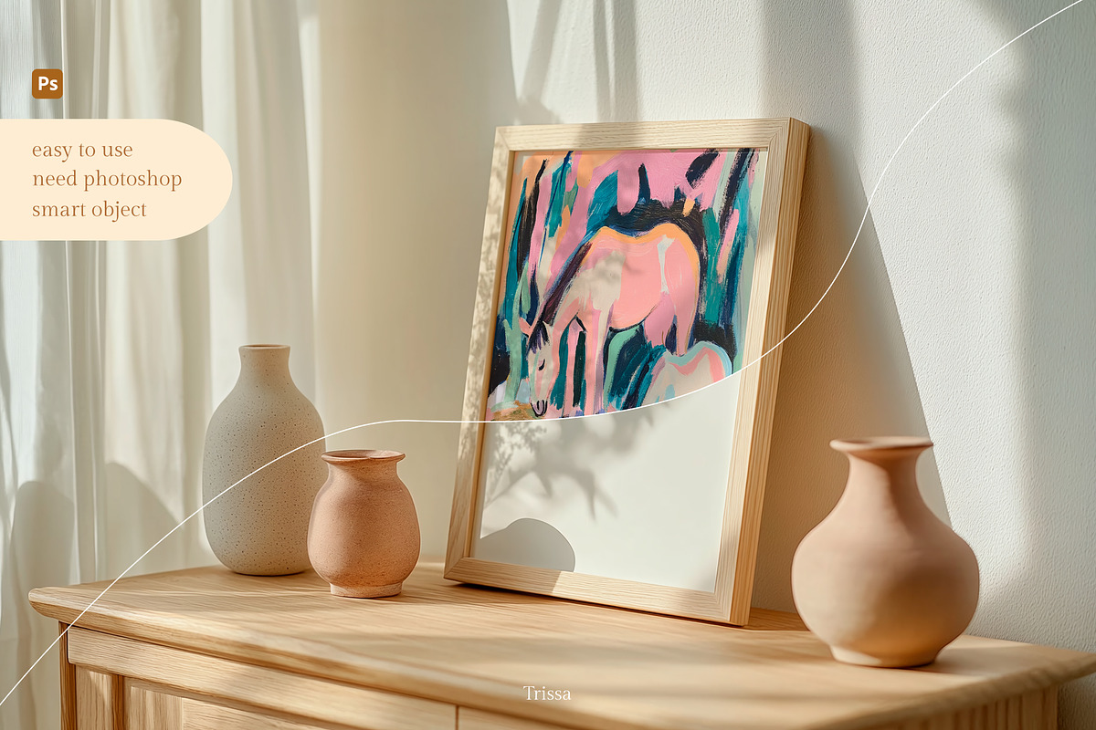 Simple interior. — 17 Frame mockup, a Household Mockup by Trissa (Photo 2 of 7)