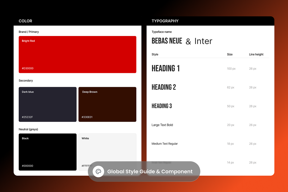 Newbals - Sport News Landing Page preview 4