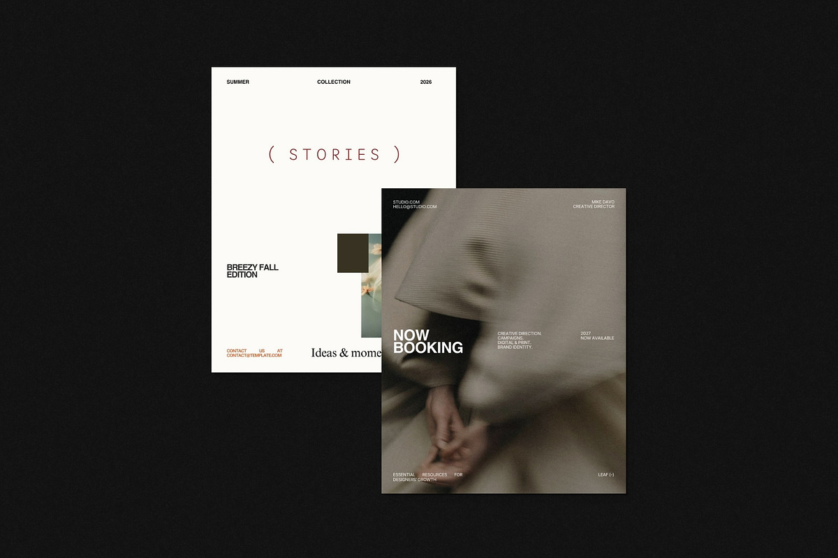 FOLD | Instagram Post & Story (III), a Social Media Template by Pixel Grid (Photo 5 of 10)