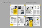 Kreatype Annual Report, a Brochure Template by Kreatype Studio (Thumbnail 3 of 16)