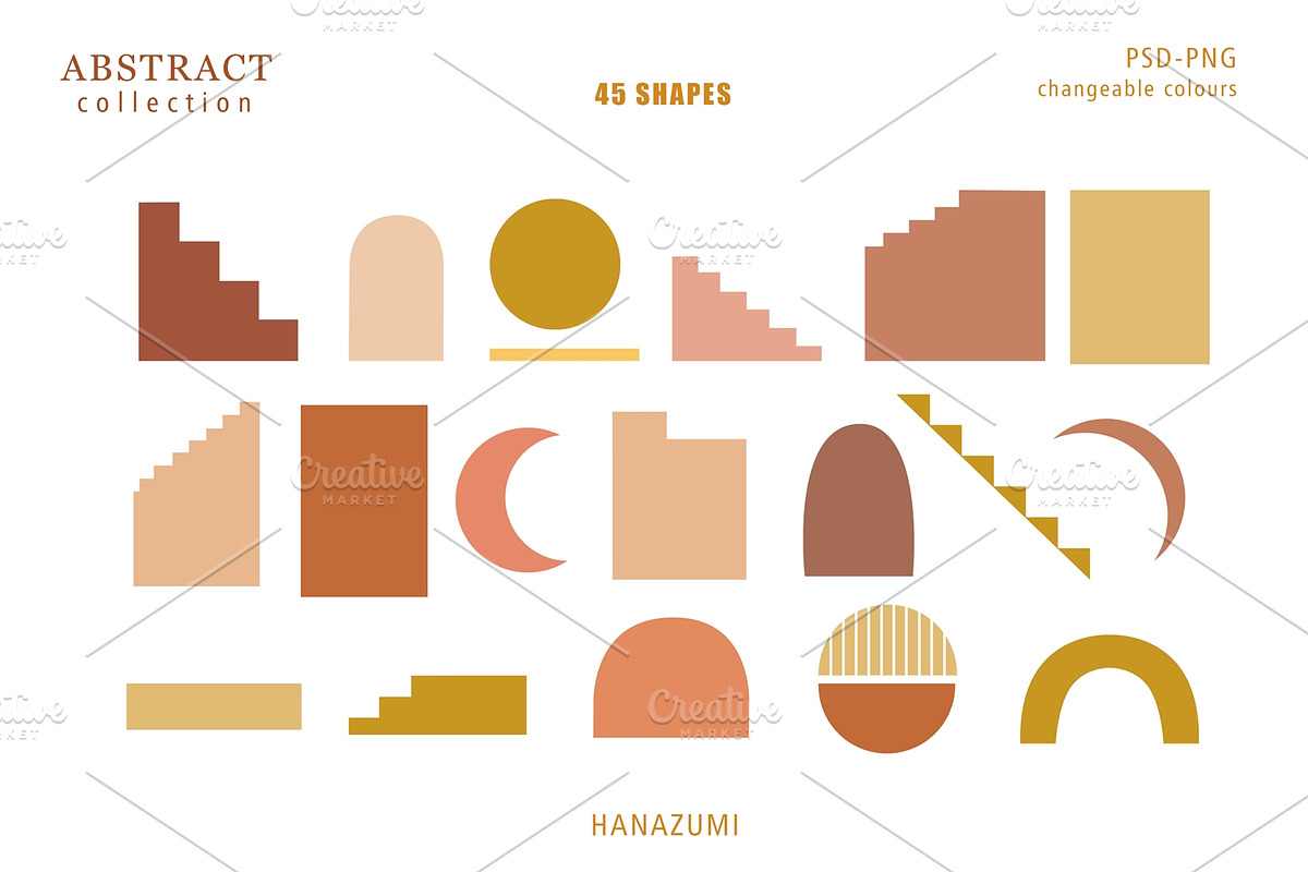 Modern Abstract & Botanical, an Illustration by Hanazumi (Photo 5 of 21)