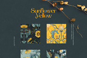 Sunflower Yellow. Pattern Collection, a Pattern Graphic by Colden Blue (Thumbnail 3 of 14)