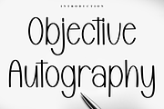 Objective Autography, a Sans Serif Font by InermediaSTUDIO (Thumbnail 1 of 7)