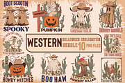 Halloween PNG Sublimation BIG Bundle, a Work Illustration by CreationArt (Thumbnail 4 of 10)