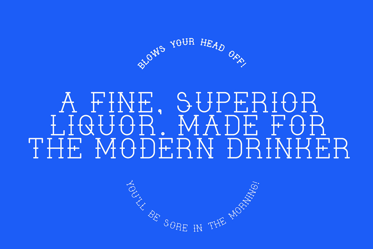 Hooch - Typeface, a Slab Serif Font by Studio Bayley (Photo 2 of 5)