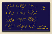 Vintage Exquisite Swashes Pack, an Object Graphic by Design Unique (Thumbnail 2 of 7)