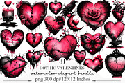 Gothic Valentines Day, an Illustration by Designking (Thumbnail 1 of 5)