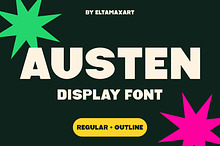 Austen Display Typeface