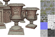 Vase from park, an Environmental 3D Model by Beatheart Creative Studio (Thumbnail 12 of 14)