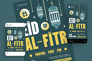 Eid Al Fitr Flyer Set, a Flyer Template by Annora Studio (Thumbnail 2 of 6)