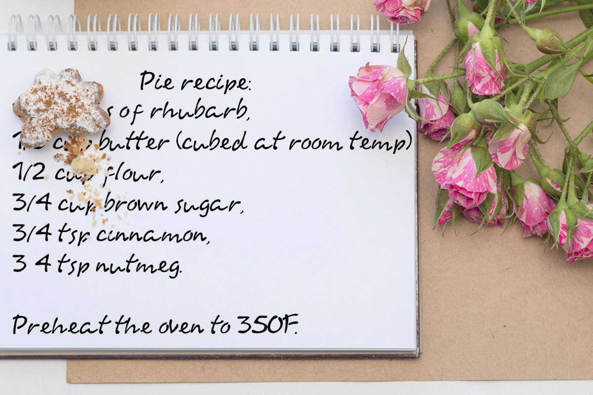 Rhubarb pie font preview 3
