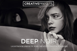 Deep Noir B&W Lightroom Presets