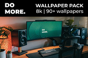 DO MORE Wallpaper Pack, a Background Graphic by CDS Premium (Thumbnail 1 of 6)