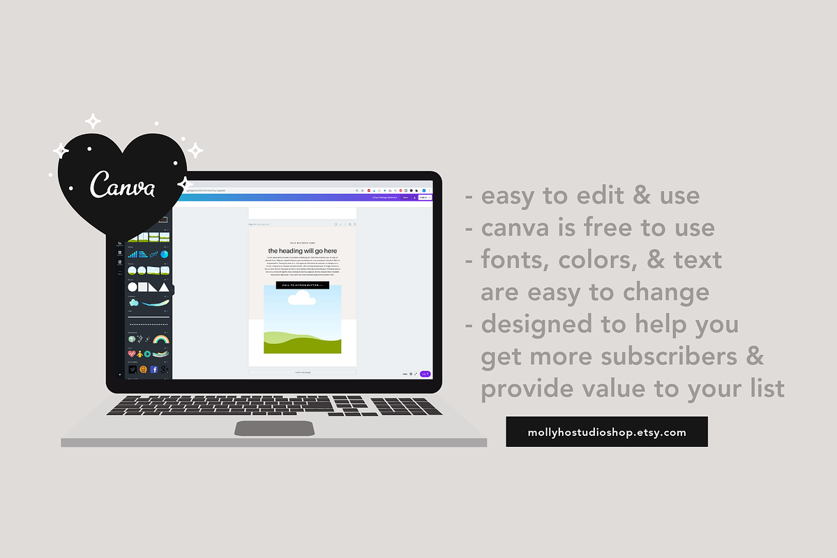 4 Day Challenge Lead Magnet | Canva, a Magazine Template by molly ho studio (Photo 6 of 6)