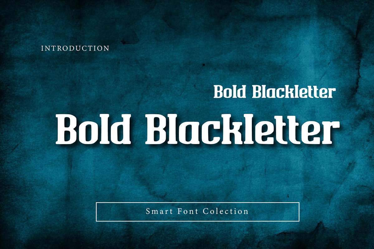 Bold Blackletter, a Blackletter Font by Wow Magic (Photo 1 of 3)