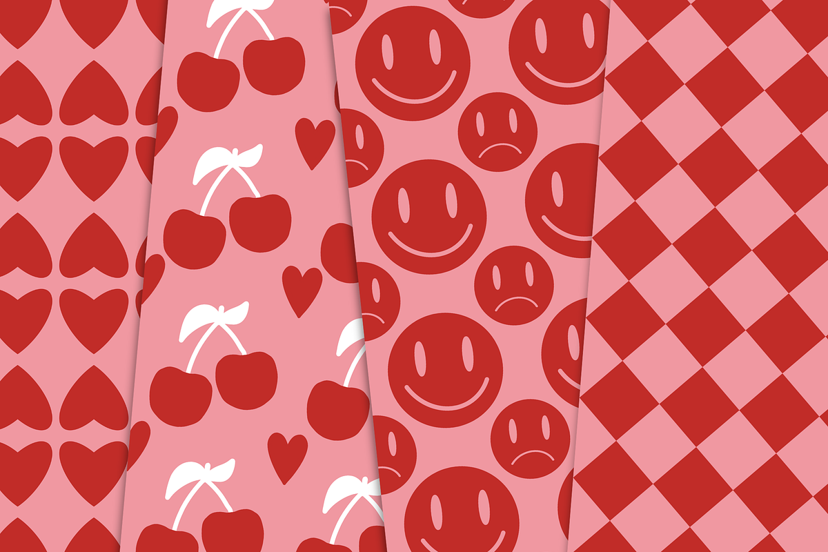 Pop Crush - 10 Digital Papers, a Pattern Graphic by crea.tivity (Photo 6 of 6)