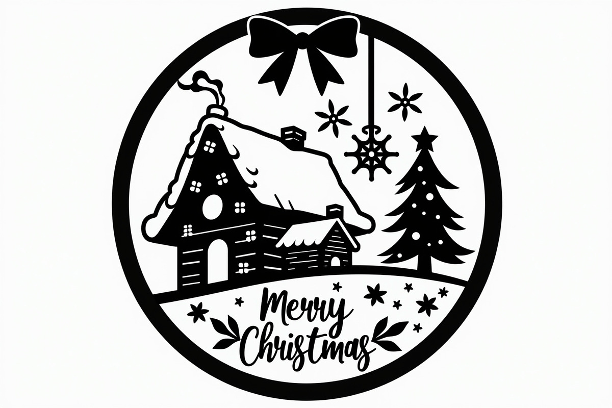 Christmas Ornament Laser Cut Design, a Graphic by musafir_fashion (Photo 15 of 16)