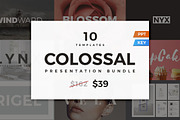 Colossal Presentation Bundle, a Presentation Template by SlideStation (Thumbnail 1 of 11)