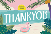 Tropical Maokai - Groovy Summer Font, a Sans Serif Font by Pekotype (Thumbnail 14 of 14)