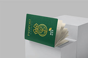 Passport Booklet Mockups, a Product Mockup by megostudi0 (Thumbnail 7 of 7)