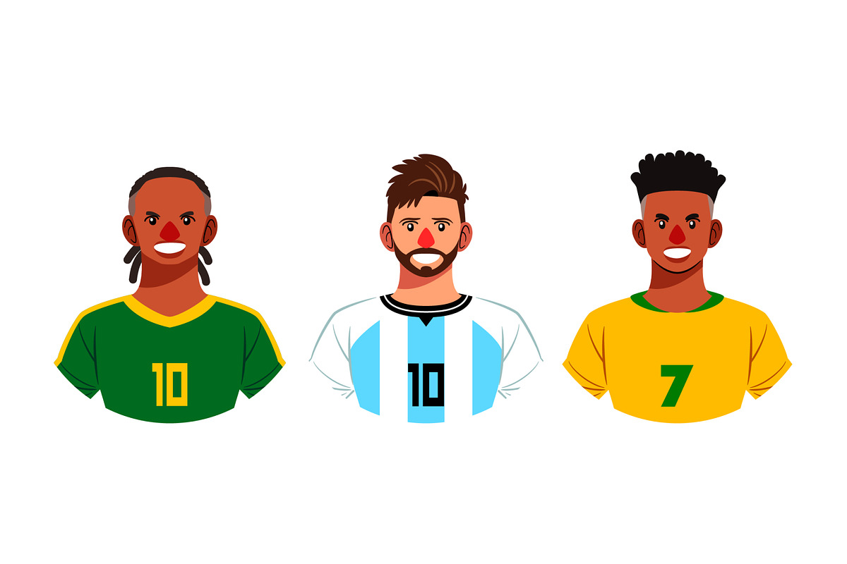 World Cup Avatars 2 Doodle, a Sport Illustration by SLAB! Design (Photo 2 of 3)