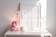 Girly Frame Mockup #1 ~5x7 Ratio, a Household Mockup by isjakimockups (Thumbnail 1 of 7)