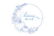 4 Seasons. Calligraphy and Frames., a Seasonal Illustration by Line and Bloom (Thumbnail 7 of 13)