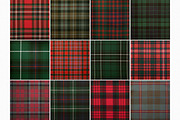 Christmas Tartan Textures, a Texture Graphic by rileyBgraphics (Thumbnail 2 of 8)