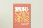 Geometric Summer Bloom Pattern, a Pattern Graphic by ItsReksita Pattern (Thumbnail 12 of 20)