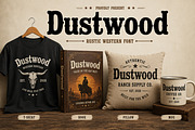 Dustwood, a Slab Serif Font by Wow Magic (Thumbnail 3 of 6)