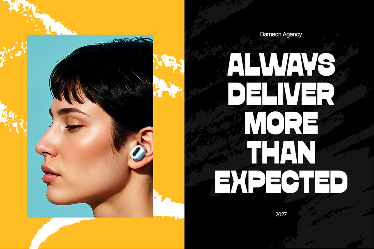 Dameon - Bold Reverse Contrast Font, a Sans Serif Font by Pekotype (Photo 7 of 16)