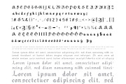 Pixel Fraktur Blackletter, a Blackletter Font by cromatixclassroom (Thumbnail 3 of 9)