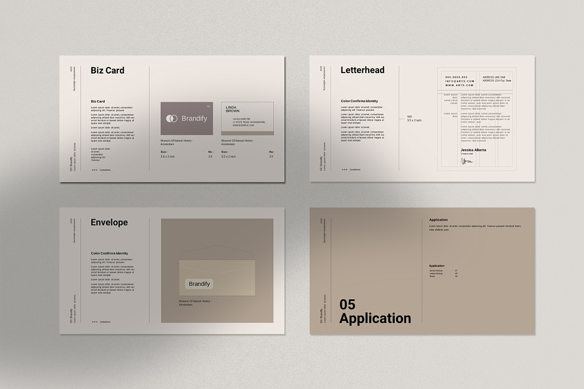 Brand Guidelines Presentation, a Presentation Template by Dream-Lab (Photo 9 of 12)