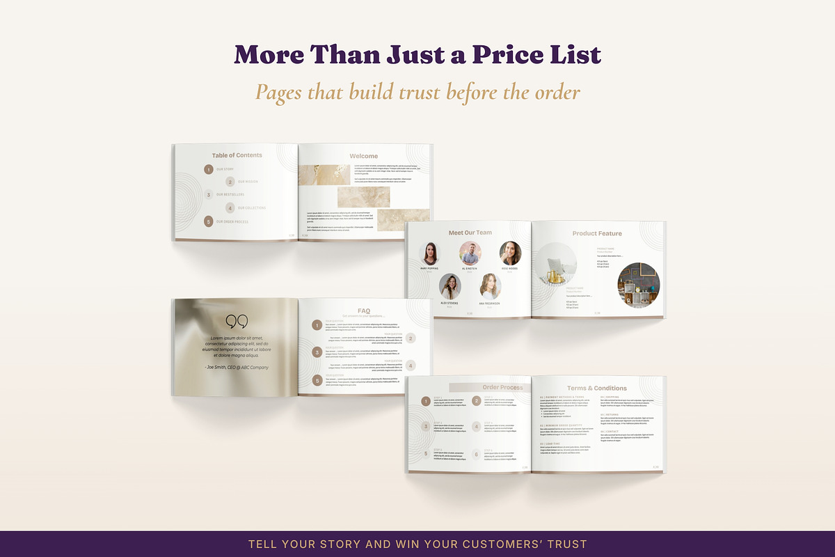 Landscape Product Catalog 2 Packs, a Magazine Template by B2 Studio (Photo 7 of 18)