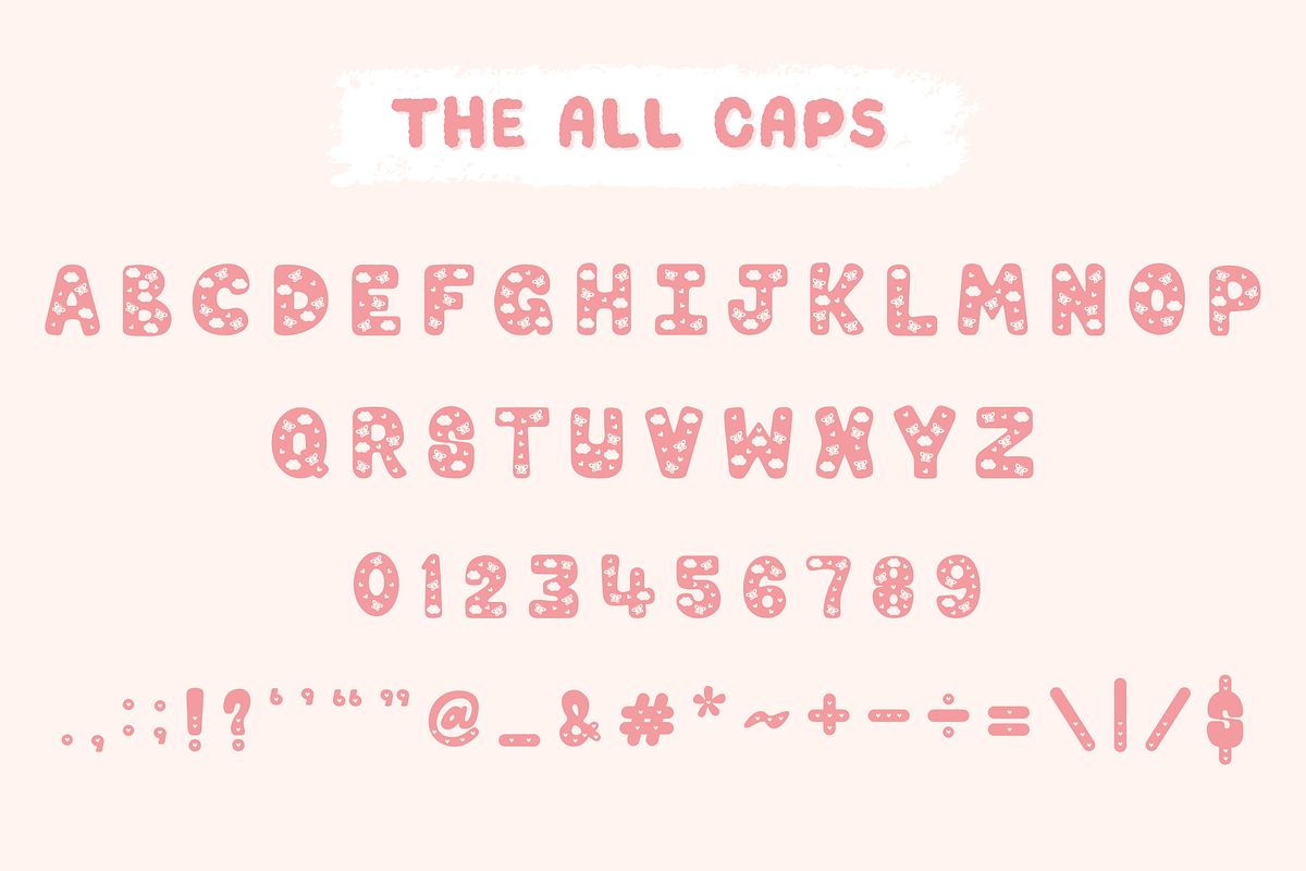 Evarin - Cute Decorative Font, a Handwritten Font by Kanink Studio (Photo 7 of 8)