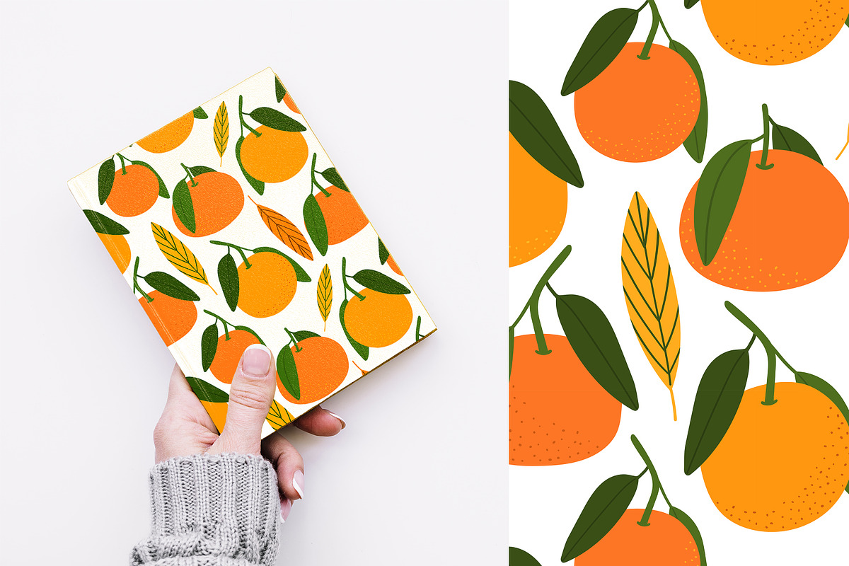 Fruits seamless pattern, a Pattern Graphic by hanifa_design (Photo 6 of 12)