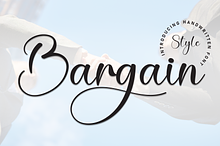 Bargain | Script Font