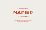 Napier Font, a Handwritten Font by KH STUDIO (Thumbnail 4 of 6)