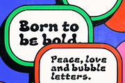Funky Blob Font, a Sans Serif Font by Handmadefont (Thumbnail 9 of 17)