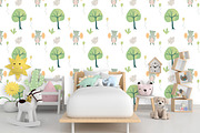 Musical animals, a Pattern Graphic by Lineli (Thumbnail 7 of 8)