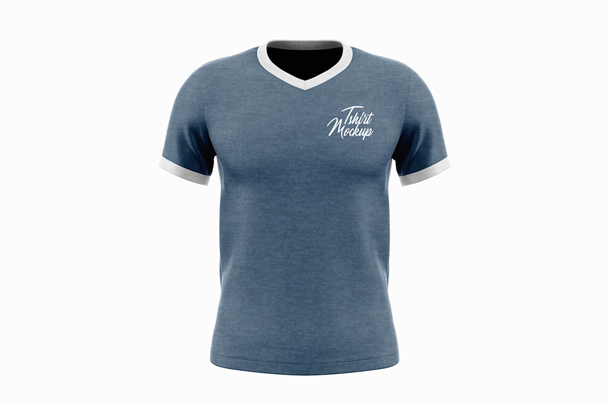 T-shirt Mockup, a Shirt Mockup by UnicDesign (Photo 2 of 6)