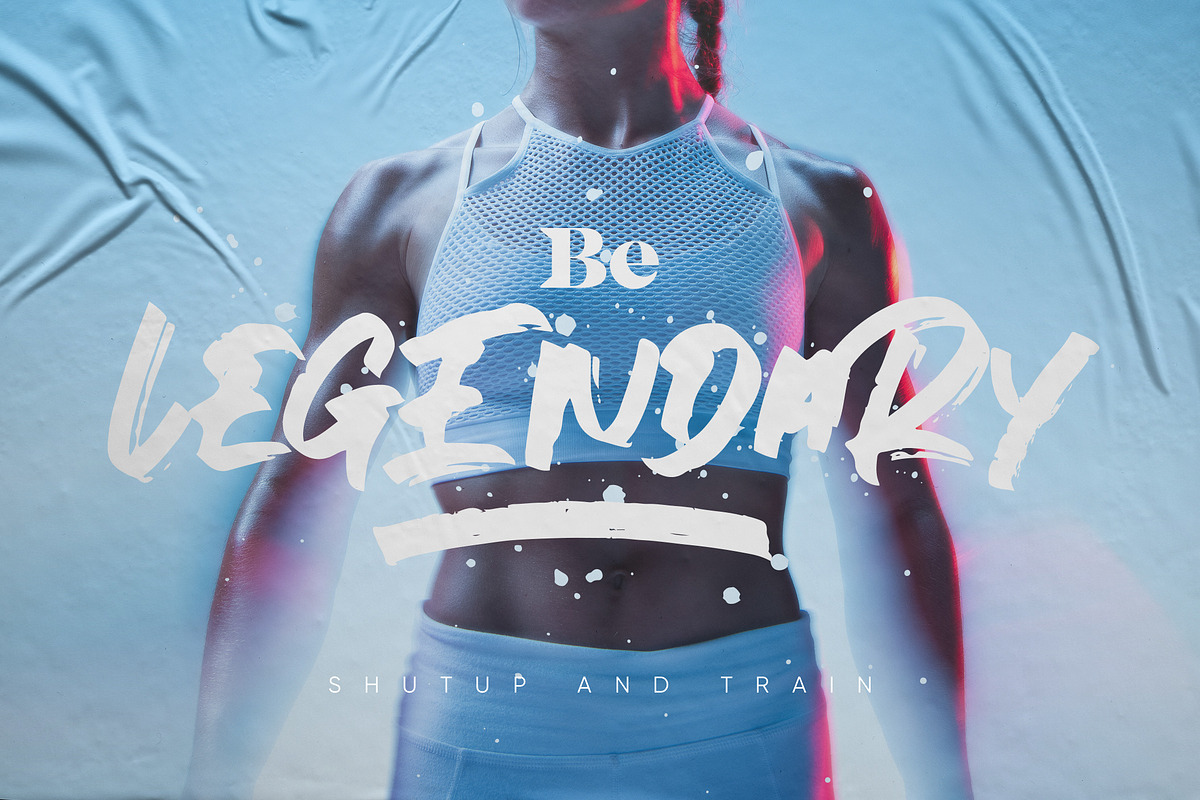 Oxygen Script Font + Extentions, a Script Font by kavoon (Photo 2 of 10)
