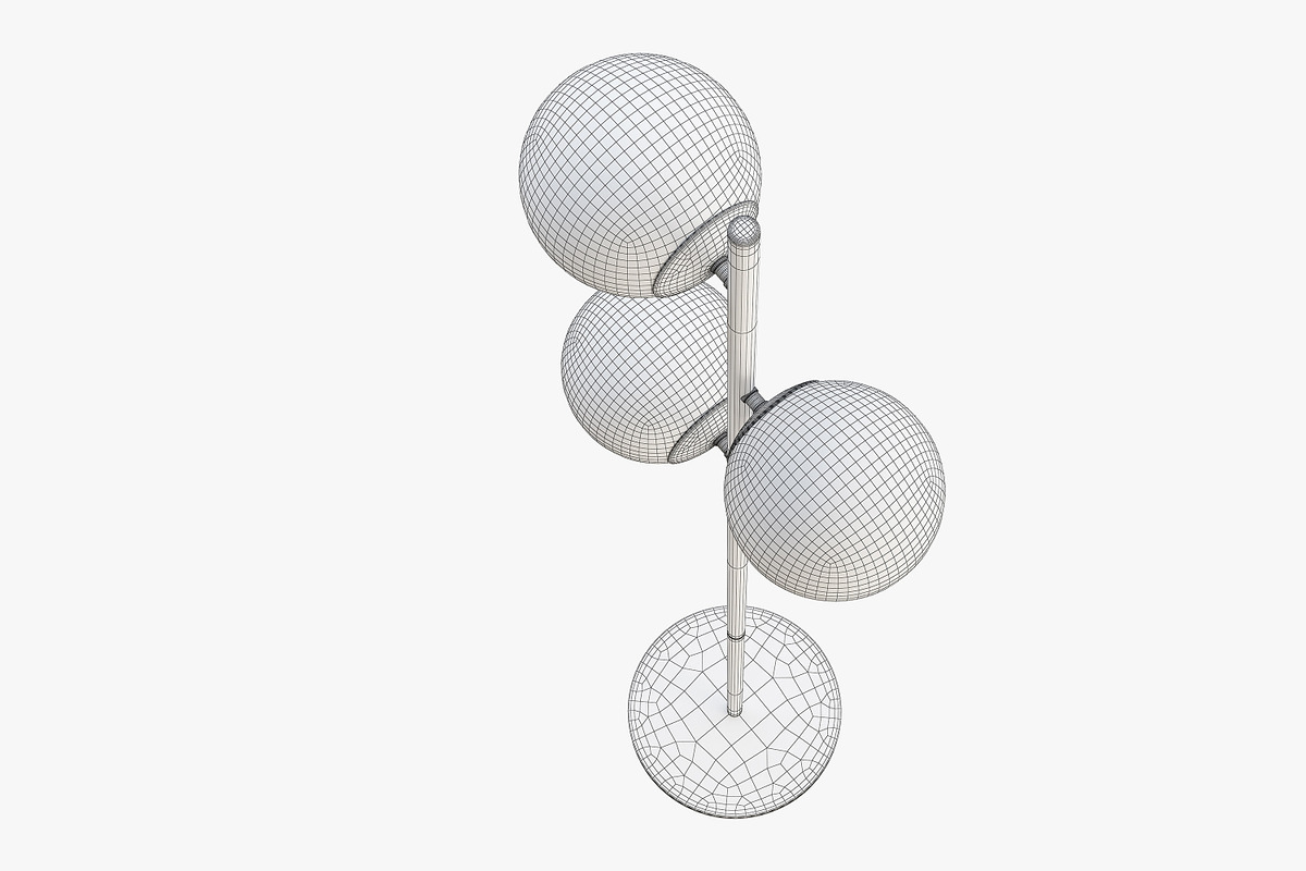 Joybird Quincy Floor Lamp, a Light 3D Model by 3dmitruk (Photo 9 of 10)