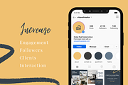 50 Canva Instagram Realtor Templates, a Social Media Template by Estatik Designs (Thumbnail 2 of 11)