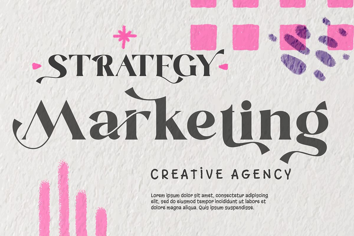 Blastula Font, a Serif Font by 177Studio (Photo 2 of 7)
