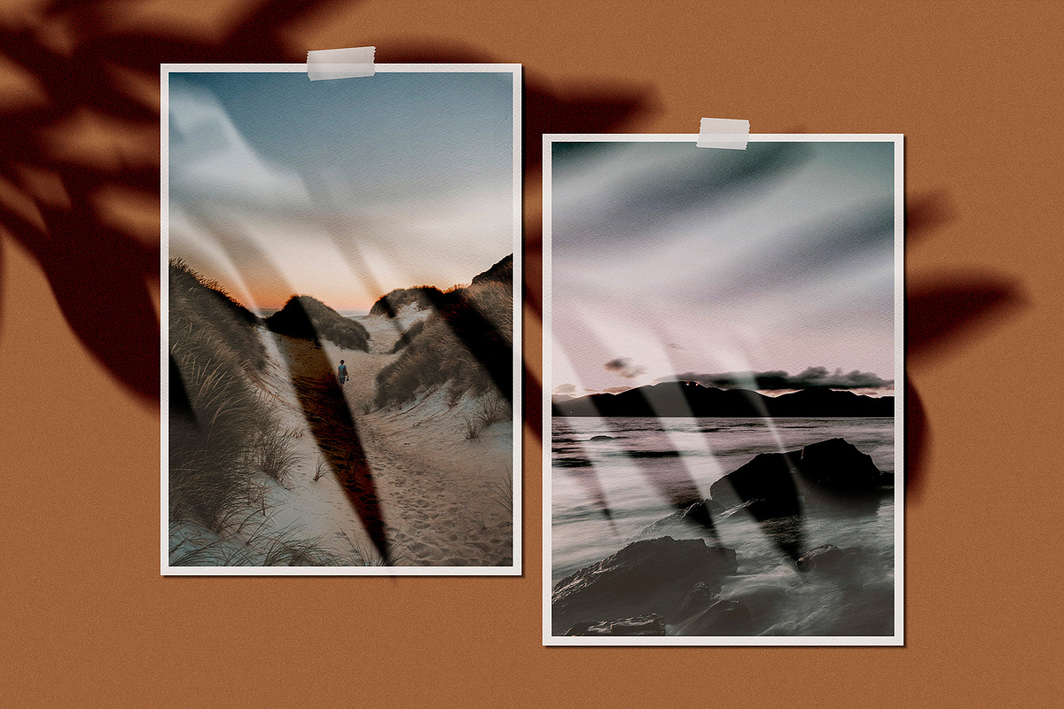 Sunset Shadow Paper Mockup Creator, a Marketing Template by Artcoast Std. (Photo 7 of 13)