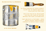 Oil Paint Brushes for Procreate, a Brush Add-On by Guerillacraft (Thumbnail 3 of 6)